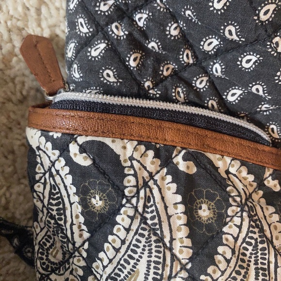 Cute designed black and white casual backpack - Picture 6 of 8